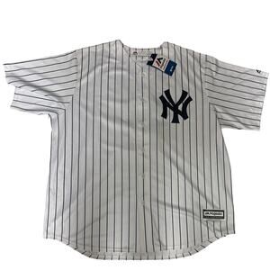 New York Yankees Derek Jeter #2 Majestic Cool Base Baseball Jersey Size 2XL